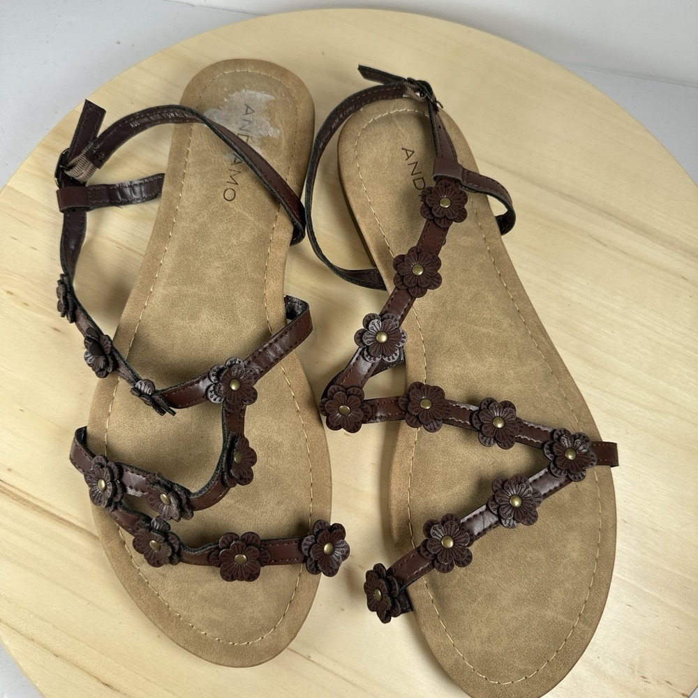 Lot Of 3 Womens Sandals Wide 9W 9.5W Me Too Andiamo NWOT - Picture 10 of 16